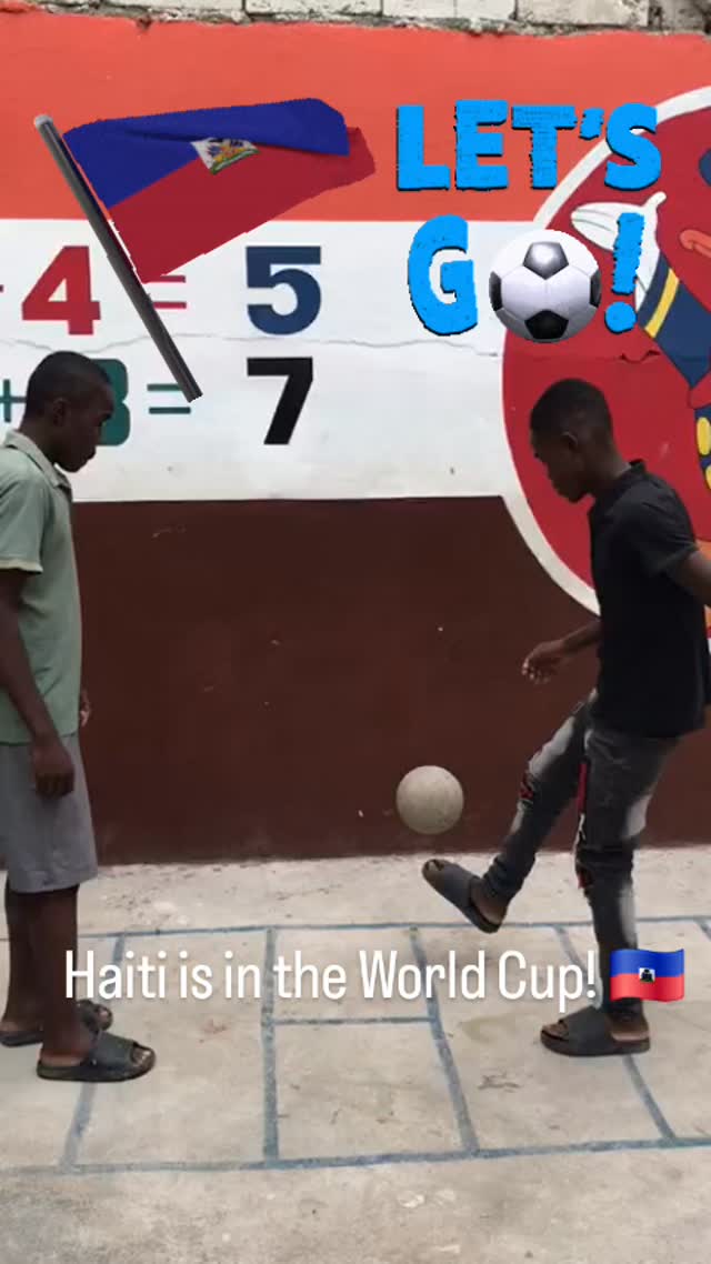 🌟🇭🇹 After 51 years, Les Grenadiers are back at the big stage! ⚽
Last time was in 1974 and now we’re headed to the 2026 FIFA World Cup — let’s GO! 🙌🔥
Wave your blue & red high, Haiti! 🌍
#Haiti #Grenadiers #WorldCup2026 #CaribbeanPride
#kids #kidsfashion #kidsdance #smile #school #haiti #haititourism #haitian #haitianfood #haitianmusic #haitianpride #dance #dancer #happy #orphanage #orphan