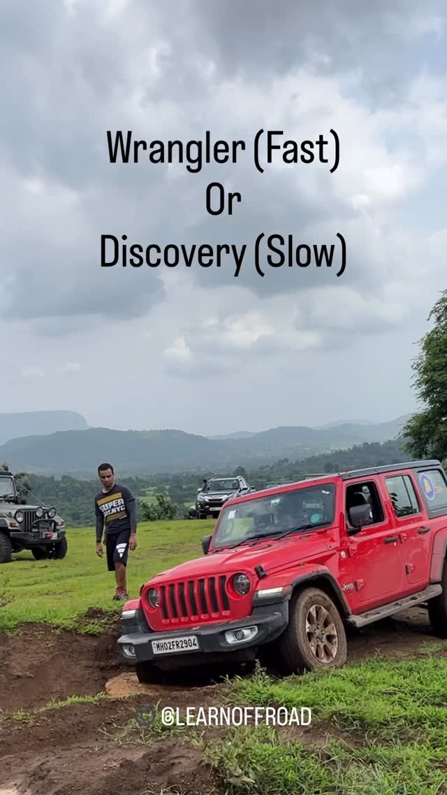 What would your approach be here? Fast and furious like the wrangler or slow and steady like the Discovery? And why?
#learnoffroad #offroadjunkie #jeep #wrangler #landroverdiscovery