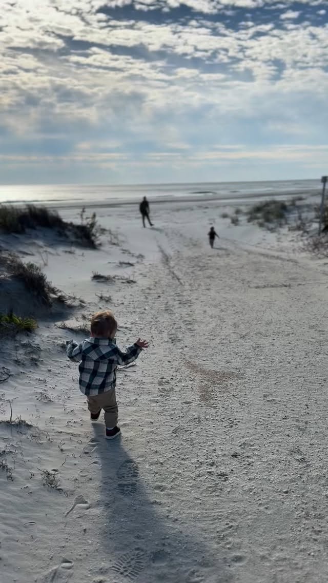 He didn’t rush. He didn’t need to.
One cautious step at a time.
Excited yet patient to get down to his dad and brother.
The smallest steps are still brave ones.
On bumpy terrain.
On hills.
Alone.
With people ahead of you in your journey.
Not just for him - but us too.
- when you’re tired but still show up
- when you say no to something to allow for self care
- when you choose try
Baby steps still count and often are the most important. For all of us.
#motherhoodunplugged #mindfulmotherhood #momsofinstagram #babyboymom #slowmotherhood #motherhoodrising
#postpartumhealing #firststeps
#bravemoments #baby-steps
#wellnessformoms #intentionalmotherhood