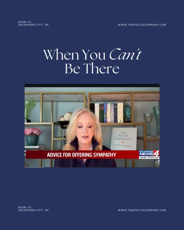 I think many of us have been in this situation. We want to show support for family or friends, but sometimes it just doesnât work out. Here are a few ideas for how to handle it. The key, of course, is consideration, respect and honesty.