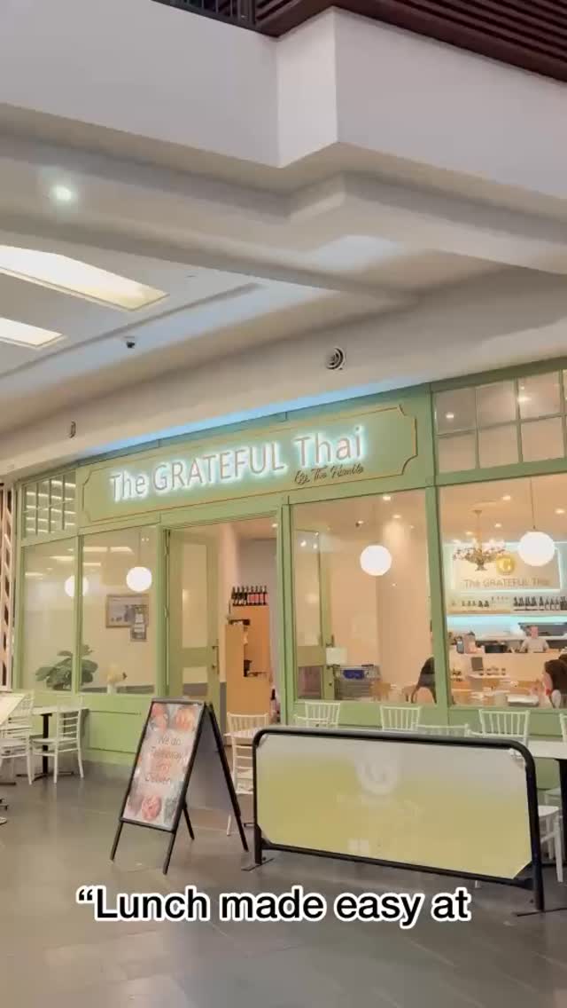 Easy lunch, legendary dinner
Dine in, takeway & delivery
#thegratefulthai
#charlestownsquare