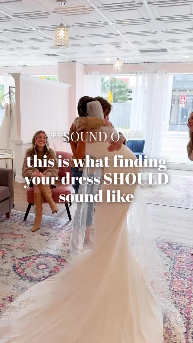 When you know, you KNOW!! This is what your “heck YES!” should sound like! 💕
#weddingdressshopping #ivoryrosebridalboutique #weddingdress #wisconsinbride #2026bride #wibride #2027bride #ivoryrosebride #bridetobe #bridalboutique