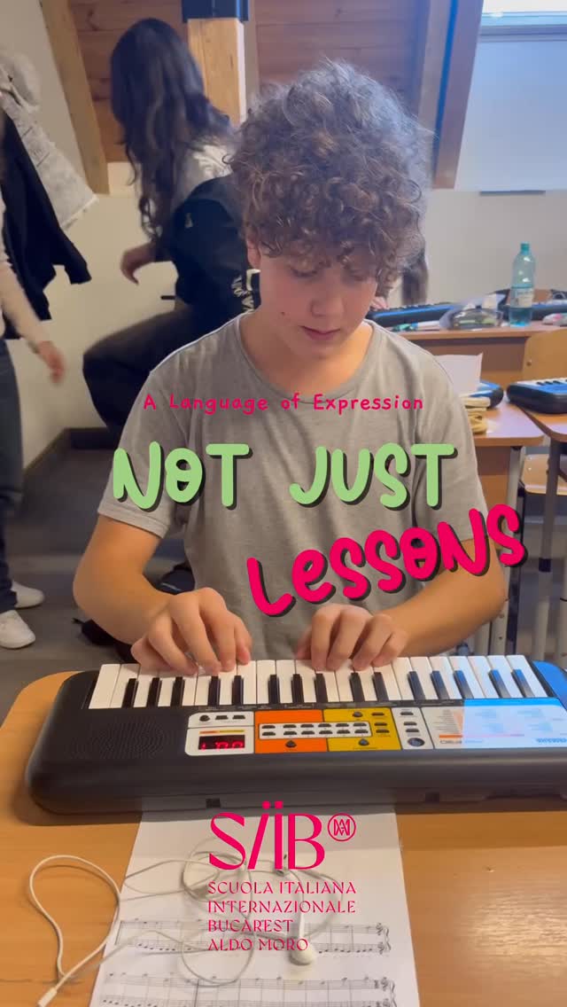 🎹 Piano Lessons at Our School
At our school, piano lessons are more than music — they are a journey of creativity, discipline, and self-expression.
Our students learn technique, musicality, confidence, and the joy of making music, guided by passionate teachers who support every step of their growth.
Where talent grows, one note at a time.
#PianoLessons #MusicEducation #AldoMoro #InspiringStudents #SchoolMusicProgram #CreativityThroughMusic