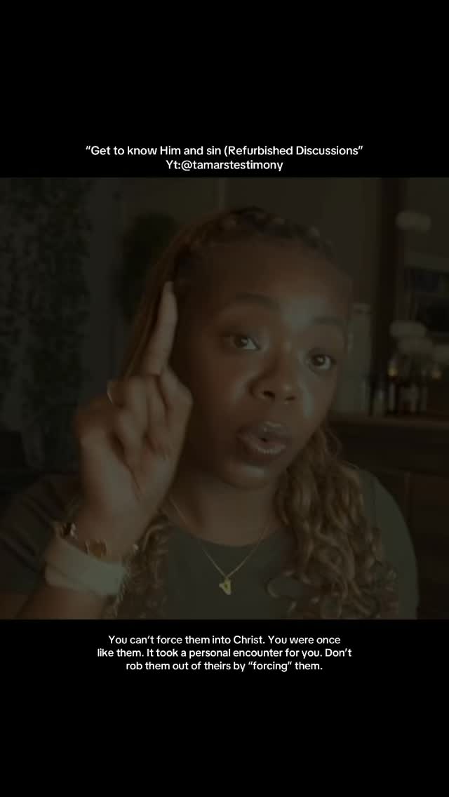 You can’t force them. Pray they have a personal encounter. #tamarstestimony #christiantiktok #christianauthor #christianreels #taphath #selfpublishedauthor #walkoffaith #personalencounter #godlytestimonies