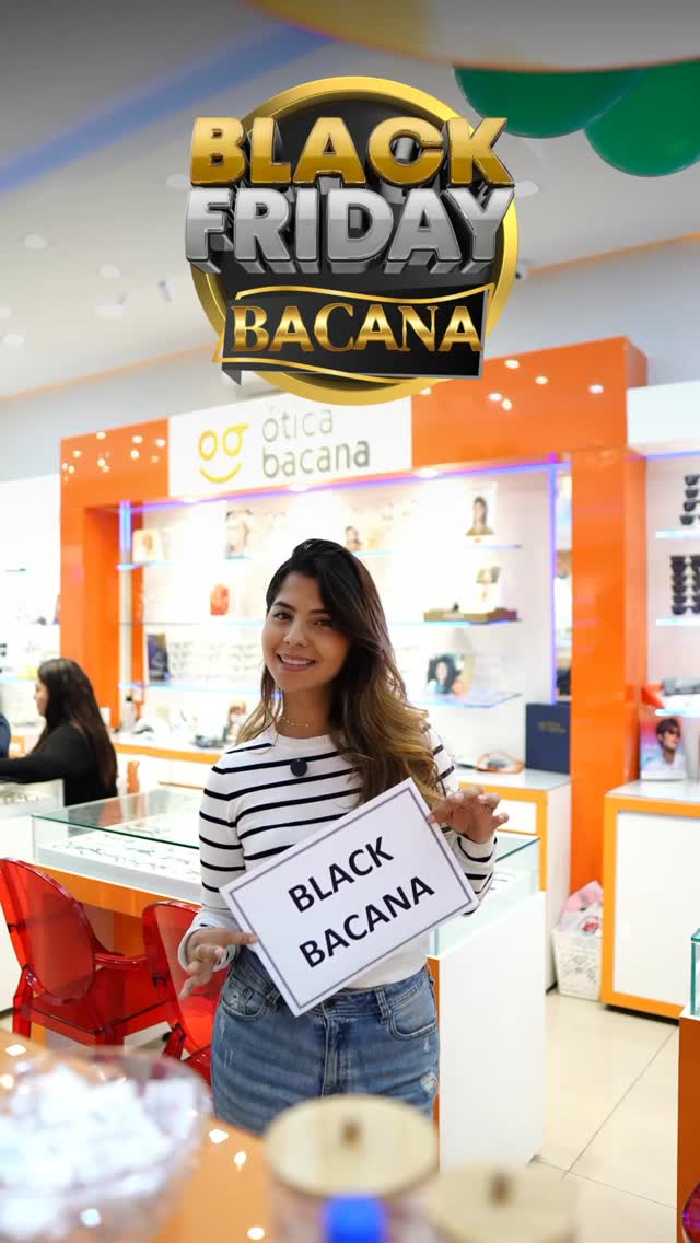 ATENÇÃO! PAPO DE BLACK É COM A BACANA🚨
Acontecerá somente nesta sexta-feira, fique de olho em nossas super ofertas 💥
#ótica #óticabacana #óculos #blackfriday