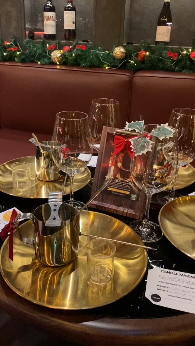 Join us on Friday, 5th December from 7pm for the second edition of our much-loved Wine & Wick Workshop.
Enjoy an interactive evening of candle crafting, wine discovery, and magical moments to kick off the holiday season for only AED 279.
Limited seats available, book now: https://foscart.zbni.co/u/cfYmJ