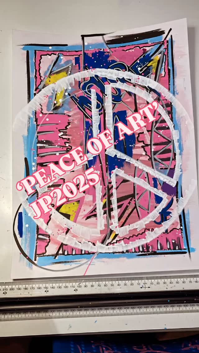 ‘PEACE OF ART’
JP2025
Art brings me Peace ☮️❤️
Peace of Art x