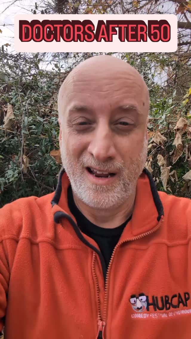 Doctors after 50. #comedy #standupcomedy #doctor #aging #mole