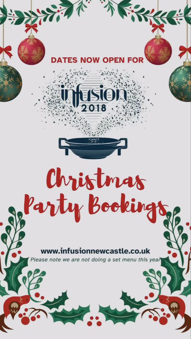 Have you booked your Christmas party yet?
It’s closer than you think!
#Newcastlefood #newcastlechinese #newcastlerestaurant
