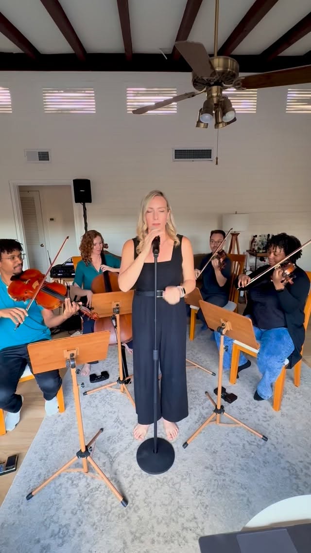 We’re excited to be partnering with @alohaericamusic to offer clients a unique combination of live singer and string quartet for weddings and events. We recently got together for our first rehearsal and took a few videos to share with everyone. We had so much fun rehearsing together and look forward to performing at your next event! 🎻 🎶