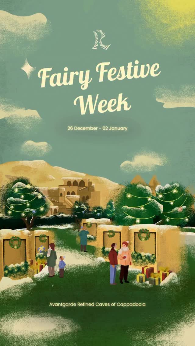 The spirit of the New Year unveils itself at Avantgarde Refined Caves of Cappadocia during Fairy Festive Week from December 26 to January 2.
Enjoy thoughtful touches in our festive chalets, discover flavors curated by Avantgarde Culinary Experiences, and follow the evening with DJ and saxophone performances while experiencing it all in the magical atmosphere of Cappadocia.
🎶 Special thanks to @hey_douglas for creating this soundtrack for Avantgarde Refined.