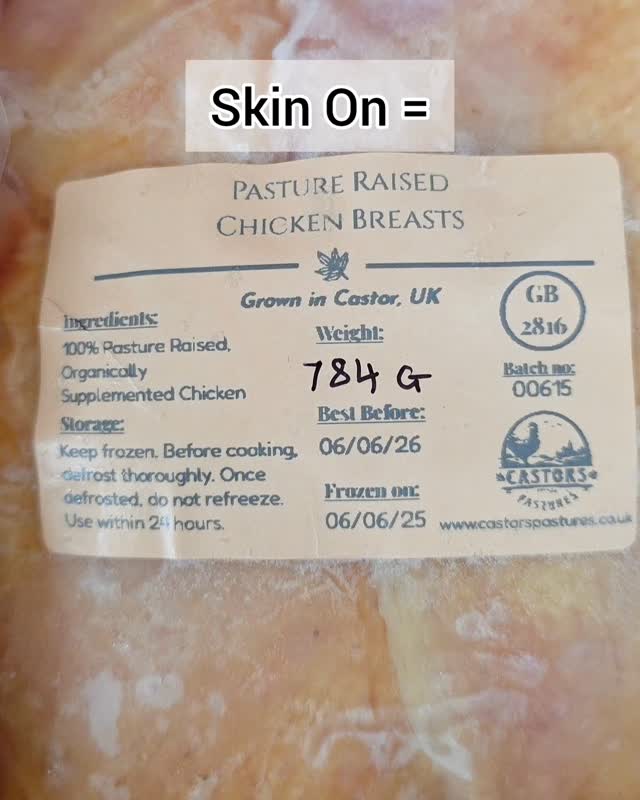 Skin-on = more flavour, more nutrients, more reasons to love your pasture raised chicken ๐โจ
Leaving the skin on doesnโt just add irresistible crispness, it acts as a natural protective layer during cooking, locking in moisture and amplifying flavour ๐ฅ
But the benefits go beyond taste: chicken skin is rich in healthy unsaturated fats that support heart and brain health, fight inflammation, and help your body absorb vitamins A, D, E & K. It brings more protein to fuel muscle and bone strength, plus more potassium to regulate blood pressure, fluid balance, and keep your nervous system firing. And with zero carbs, itโs a nutrient-dense choice that fits right into a balanced diet.
This week only, enjoy 10% off our skin-on pasture-raised chicken breasts as part of our Black Friday deal.
Starting at just ยฃ10.80 for a 500-649g pack.
๐๐ฆ๐ข๐ญ๐ด ๐ข๐ณ๐ฆ ๐ฐ๐ฏ๐ญ๐บ ๐ข๐ท๐ข๐ช๐ญ๐ข๐ฃ๐ญ๐ฆ ๐ฐ๐ฏ๐ญ๐ช๐ฏ๐ฆ ๐ถ๐ฏ๐ต๐ช๐ญ ๐๐ถ๐ฏ๐ฅ๐ข๐บ 30๐ต๐ฉ ๐๐ฐ๐ท๐ฆ๐ฎ๐ฃ๐ฆ๐ณ. ๐๐ช๐ด๐ค๐ฐ๐ถ๐ฏ๐ต ๐ข๐ถ๐ต๐ฐ๐ฎ๐ข๐ต๐ช๐ค๐ข๐ญ๐ญ๐บ ๐ข๐ฑ๐ฑ๐ญ๐ช๐ฆ๐ฅ ๐ข๐ต ๐ค๐ฉ๐ฆ๐ค๐ฌ๐ฐ๐ถ๐ต.
๐FREE delivery to PE postcodes
๐ฆ Nationwide delivery available
๐ www.castorspastures.co.uk
#pastureraisedchicken #OrganicFarming #OrganicChicken #blackfridayuk
