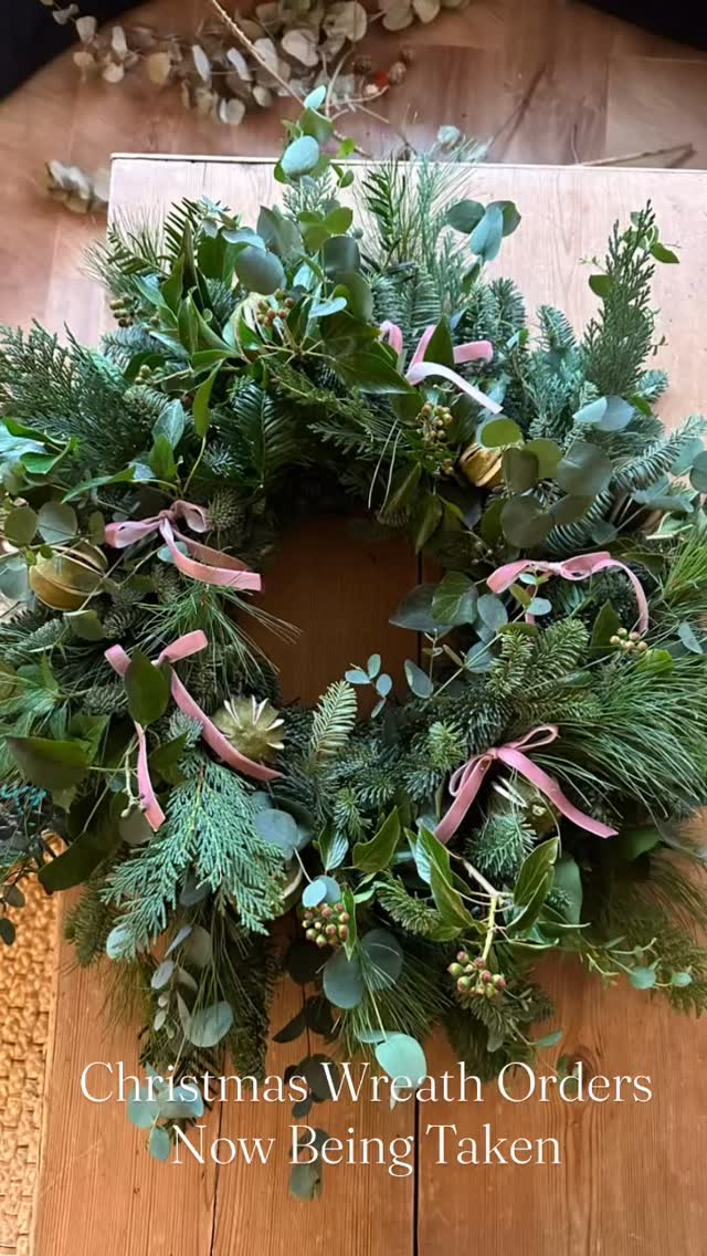 ✨🎄 Christmas Wreath Orders Now Open! 🎄✨
It’s that magical time of year again — and our handcrafted Christmas wreaths are ready to bring festive joy to your door!
Whether you prefer classic dried fruit and pine cones, or want to switch things up with winter berries, lush foliage, or luxurious velvet bows, each wreath is made exactly to your style.
With delivery or collection available for your chosen day.
Call 07943 137907 to enquire or place your order
Or visit our website to browse this year’s beautiful selection
Make your home festive, cosy, and uniquely you this Christmas 🌟