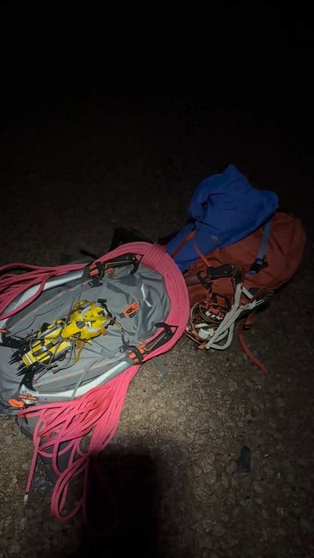 First day out on the crampons n axes 🪓