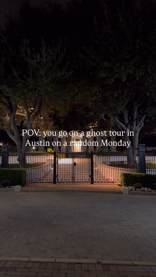 Just because you can and you get to walk around the city at night while listening to spooky stories! And now that it’s getting cooler, it’s the perfect time to go on a ghost tour in Austin. Our guide was great and even gave us some historical facts throughout the tour!
.
.
.
#TrueAustin #365ThingsAustin #austintexas