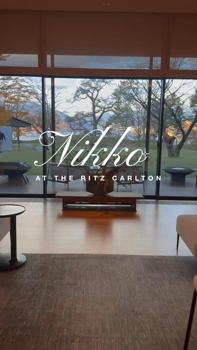 @ritzcarlton never disappoints, especially in Nikko, Japan. Top notch service within an impeccably designed, zen-like hotel, surrounded by the beauty of Japanese autumn, the @ritzcarltonnikko is the perfect alternative or addition to Tokyo or Kyoto. #luxurytravel #nikko #autumn