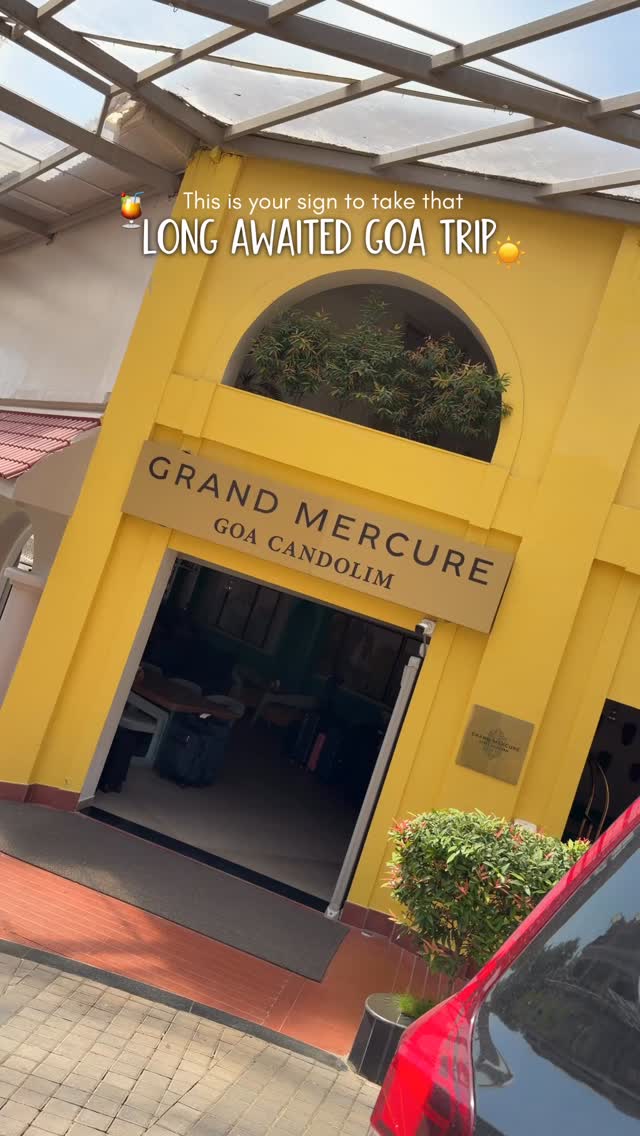 Life is too short for boring group chats, just take that LONG AWAITED GOA TRIP ✨💃
.
.
.
(discover grand Mercure Goa, Goa trip, Grand Mercure, weekend trip, Goa getaway, vacation, new year, winter trip)