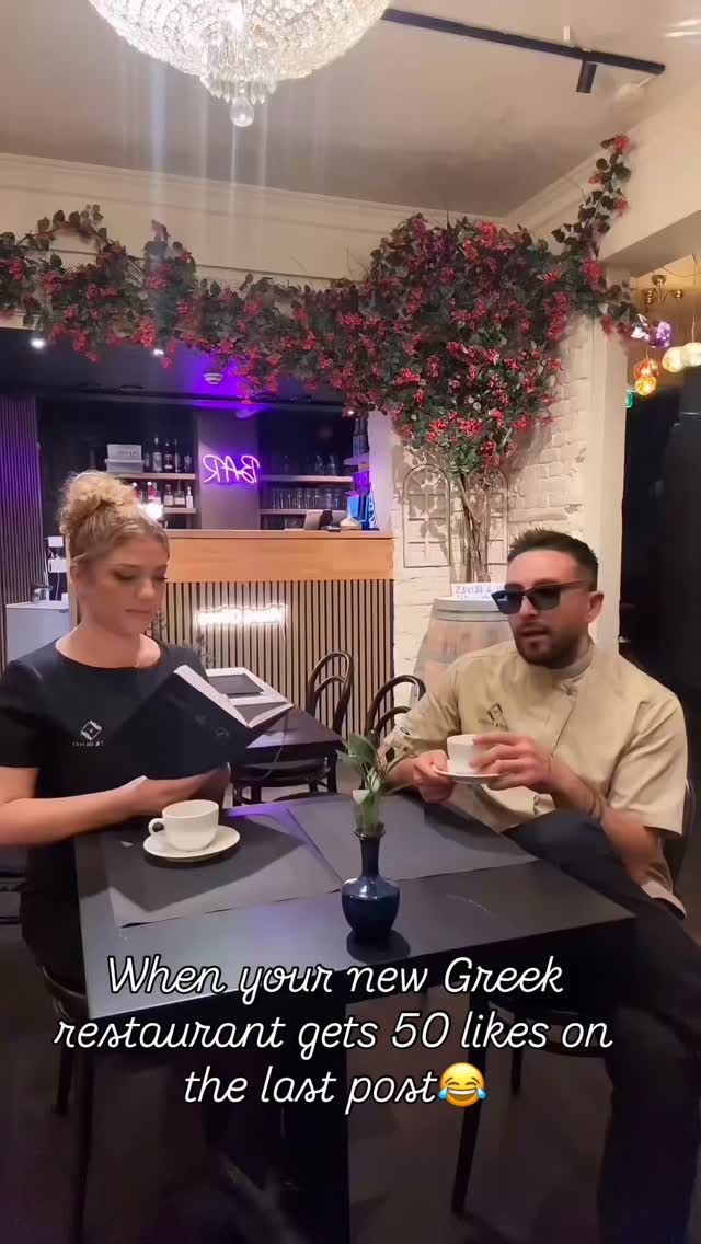50 likes on our last post and suddenly we’re very humble about it 🇬🇷😂
#NewGreekRestaurant
#GreekFood
#RestaurantLife
#SmallBusinessLife
#OsloFood
#oslorestaurant