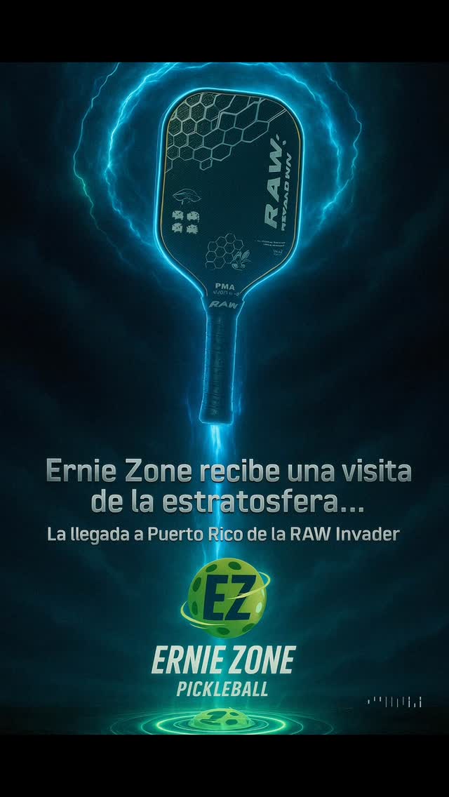 Llegó la línea Reign & Win a Ernie Zone: potencia, control y tecnología aeroespacial para elevar tu juego. 🚀🎾 #PlayEZ