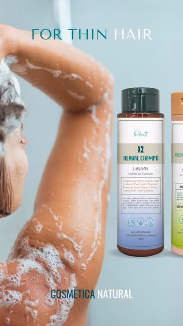 Descubre el placer de un cabello que se fortalece desde el primer lavado 🌿✨
Nuestro Champú Herbal te envuelve en una espuma suave y aromática, con un olor botánico que hace del baño un ritual sensorial. Limpia profundamente, fortalece la raíz, activa el crecimiento y deja tu cabello fresco, ligero y lleno de vida.
Acompáñalo con nuestro acondicionador para una hidratación natural, brillo saludable y suavidad irresistible 🌱💚
Tu rutina capilar, elevada a un momento de cuidado y transformación.