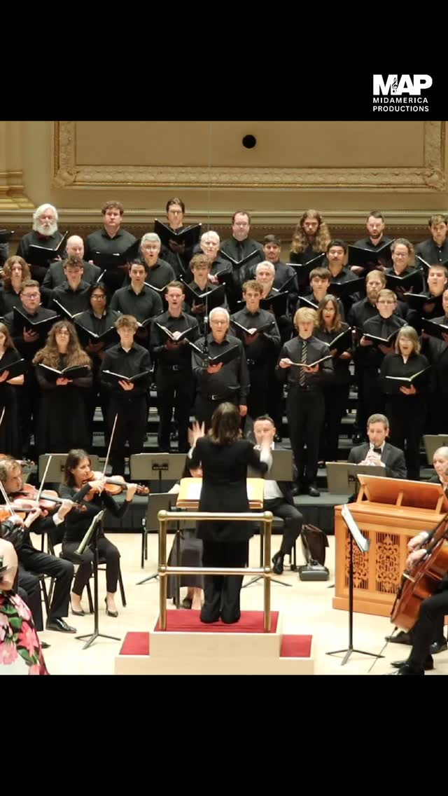 #tbt ✨ Saturday, June 7, 2025 — a radiant performance of Mozart’s Regina coeli at Carnegie Hall! 🎶🌟🎻
Led by Rachel Samet with the New England Symphonic Ensemble, this breathtaking moment featured: Vianca Alejandra, Soprano | Allison Gish, Contralto | David Blalock, Tenor | Jonathan Bryan, Baritone ✨
Joined by an extraordinary combined chorus from:
🎵 Cherry Creek Chorale (CO) — Brian Patrick Leatherman, Director
🎵 D’Evelyn Concert Choir (CO) — William White, Director
🎵 Cal Poly Humboldt Chorale (CA) — Rachel Samet, Director
🎵 University of Tennessee Southern Choirs (TN) — Andrew Martin, Director
#CarnegieHall #Mozart #ReginaCoeli #ChoralMusic #LivePerformance #MAP2025 #OnTheMAP #MidAmericaProductions #ConductorSpotlight