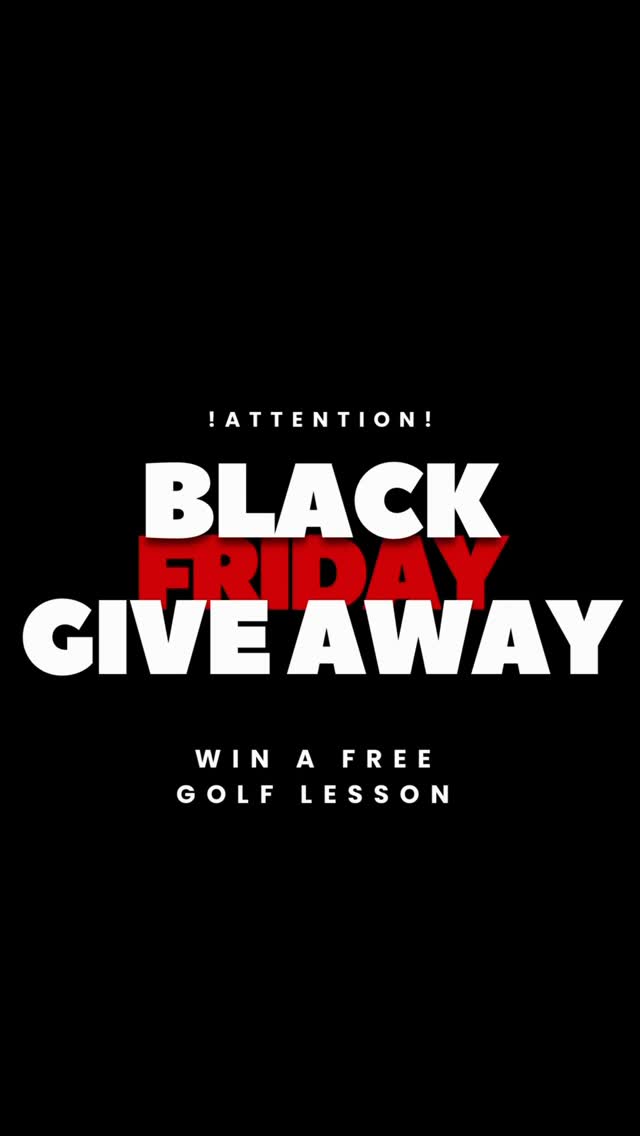 Win a FREE Golf Lesson this Black Friday! 🖤⛳️
Step into winter golf with cleaner strikes, better ball flight and more confidence – all for zero cost.
🎯 How to enter:
Scan the QR code or use the link in my bio to register
Get extra entries by:
1️⃣ Like this reel
2️⃣ Follow the page
3️⃣ Tag a golf mate who needs this!
💥 Each LIKE = 1 extra entry
💥 Each FOLLOW = 1 extra entry
💥 Each TAG = 1 extra entry
💥 Each SHARE = 1 extra entry
💥 Winner announced 1st December
Picture yourself heading into December with a swing that feels stronger, more controlled and ready to perform… that could be YOU 🙌
Good luck golfers! 🍀
⬇️ Hit like, follow & get tagging! ⬇️
