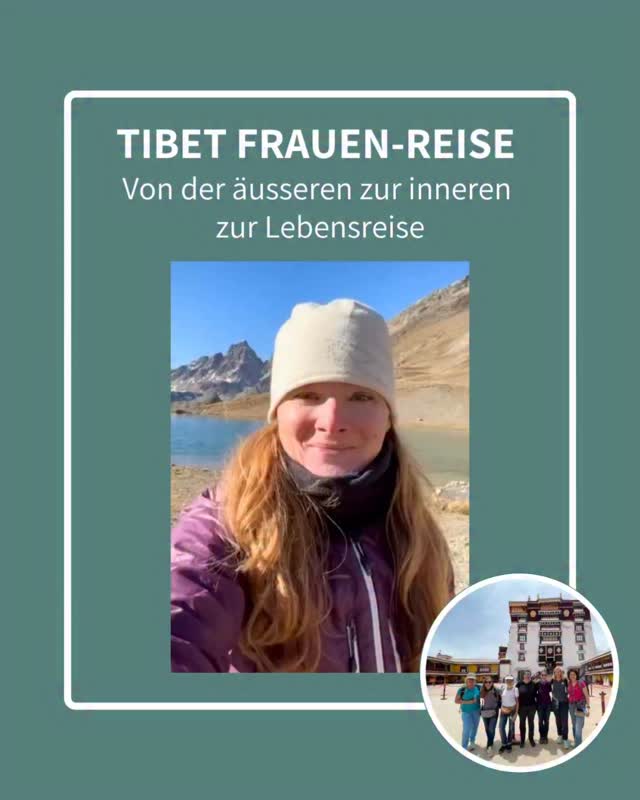 💗MITTEN INS HERZ
Dorthin führte mich meine erste Tibetreise.
❤️🩹DIE TURBULENZEN IM HERZEN WAREN GROSS,
bevor ich die Reise antrat. Die Wunden des Lebens hatten dafür gesorgt.
🏞️IN DER TIBETISCHEN WEITE, DORT, WO DER HIMMEL DIE ERDE KÜSST,
fand ich innerlich Raum zum Atmen.
🛕ICH MACHTE FASZINIERENDE ENTDECKUNGEN IM AUSSEN.
Kraftvoll-uralte Klöster, unberührt-weite Landstriche, beeindruckend-mitfühlende Menschen.
🧘ICH MACHTE NÄHRENDE ENTDECKUNGEN IM INNEN.
Verbundenheit mit mir selber, Stille in meinem Herzen, Vertrauen ins Leben.
💖SIE TRÄGT MICH SEITHER DURCHS LEBEN,
die lichtvolle Liebe in meinem Herzen, die uns allen innewohnt.
😍MÖCHTEST AUCH DU DEINE HERZKRAFT STÄRKEN IN TIBET?
Komme mit auf die Tibet-Meditations- und Wanderreise für Frauen
im Mai 2026.
🚶♀️AUF UNSERER REISE SIND WIR ACHSTAM UNTERWEGS.
Die Langsamkeit erlaubt uns Präsenz im Hier und Jetzt.
💃DER GESCHÜTZTE RAHMEN UNSERER FRAUENGRUPPE
bietet Raum für spirituelle Erfahrungen und den täglichen Austausch über Eindrücke.
🥰SO WIRD DIE ÄUSSERE REISE ZUR INNEREN REISE
und schafft Impulse für die weitere Lebensreise.
❣️❣️❣️❣️❣️❣️❣️❣️❣️❣️
ONLINE-INFOABEND:
1. DEZEMBER 2025, 19 Uhr
Dort erzähle ich dir gerne, was unsere Reise so besonders macht.
✨ Heilige Klöster & Kraftorte besuchen
✨ Wandern in unberührter Natur
✨ Meditation & tibetisches Heilyoga (Lu Jong)
✨ Die besondere Kraft einer Frauenreise
🧘MÖCHTEST DU IN TIBET IN DIE STILLE DEINES HERZENS EINTAUCHEN?
Dann melde dich jetzt via DM an.
Ich freue mich von Herzen auf dich!
❣️❣️❣️❣️❣️❣️❣️❣️❣️❣️
💜GEMEINSAM FÜR MEHR HERZ-KRAFT:
Die Reise wird in Kooperation von Sara Wyss mit Neue Wege Reisen und Tibet Shambala Adventures angeboten.
💌WAS ERMÖGLICHT DIR, IN DEIN INNERES ZU REISEN?
Ich freue mich auf deine Inspirationen in den Kommentaren.
#tibet
#stille
#herzkraft
#frauenreisen
#meditationsreise
#achtsamkeitsreise
#spirituellereise
HIMALAYA
TIBET
WANDERN
MEDITATIONSREISE
ACHTSAMKEITSREISE
SPIRITUELLE REISE
WANDERREISE
FRAUENREISE
YOGAREISE
ACHTSAMKEIT
