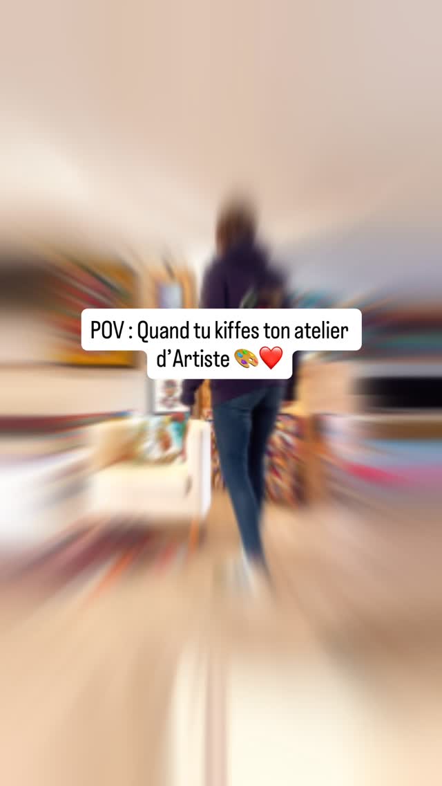 🎨 Quand tu kiffes ton atelier d’artiste 🥰
#atelierdartiste #artistepeintre #maviedartiste
#50nuancesdemarguerite #maguyvaz