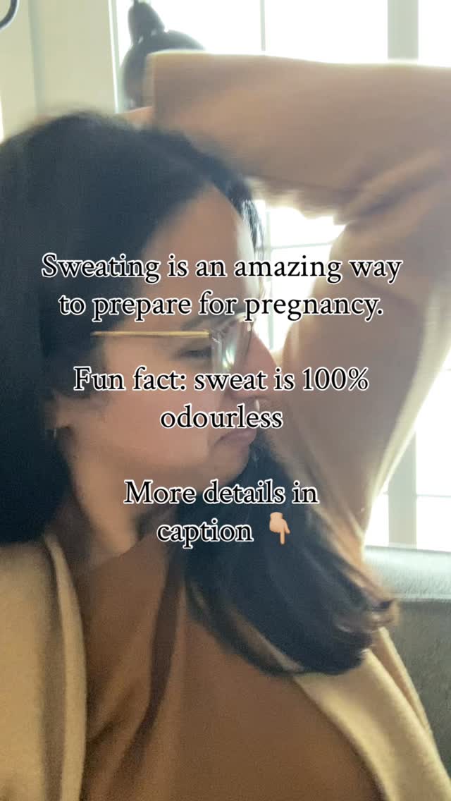 When sweat is excreted it is completely odourless, but it contains carbs, proteins and fatty acids that make it wonderful food for microbes. The germs that live on our skin metabolize our sweat into volatile organic compounds that the human nose is exquisitely sensitive to (we can detect some of them at parts per trillion!)
Sweating is fantastic in the preconception period - it helps with detoxification, metabolic health and can lower inflammation. Men need to be careful because the high temperatures can drop sperm count (the easy work around for this is to sit on an ice pack while you sweat)
#infertility #preconceptioncare #functionalmedicine #holistichealth #womenshealth #sauna