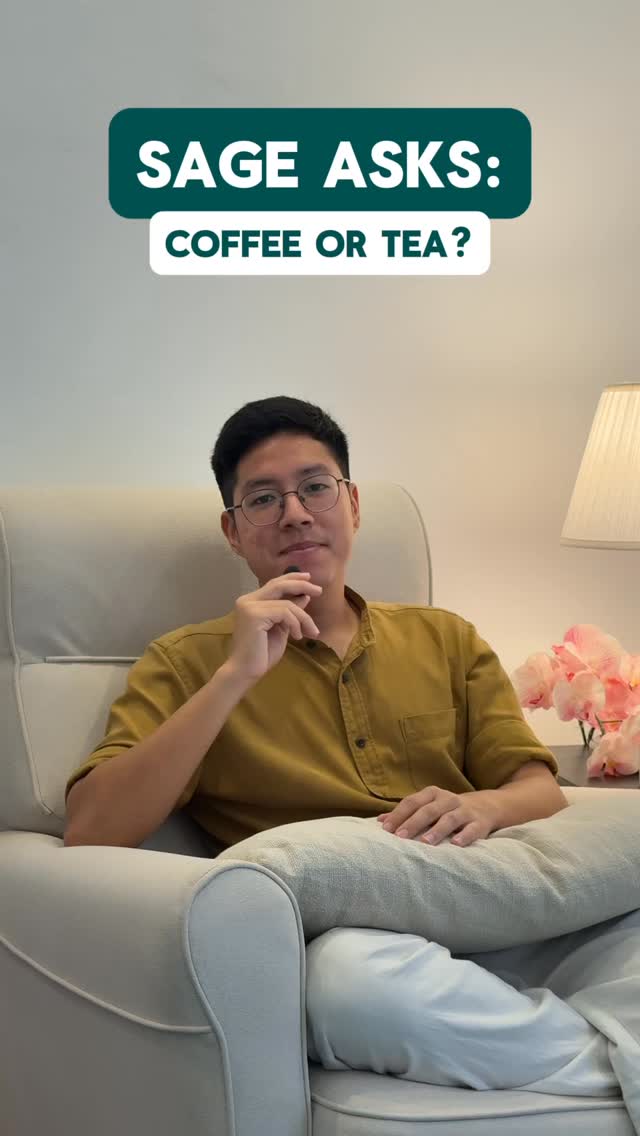 Sage asks coffee or tea? Because behind every therapist is… a very specific drink order 🤭
What’s your comfort drink? Share with us! #therapist #therapy