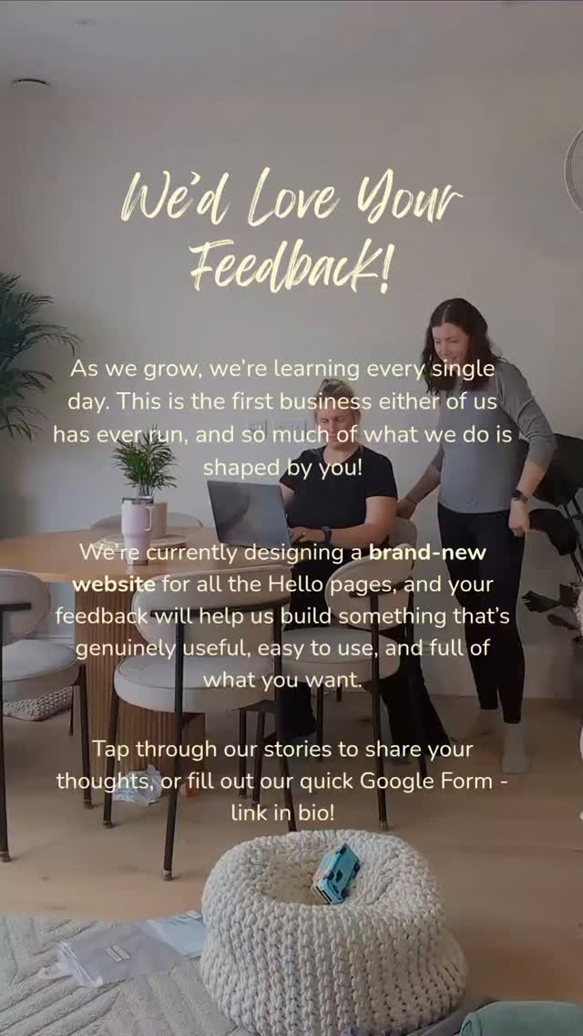 As Hello Kingston Kids (and the growing Hello Kids Network!) evolves, we’re learning every step of the way. This is the first business we’ve ever run, and so much of what we do is shaped by you the parents who use our pages every day. 💛
We’re building a brand-new website and would love to know what’s most helpful, what you’d like more of, and how we can make it even better for local families.
If you have a moment, we’d be so grateful if you filled out our quick form (link in bio!) or answered the questions in our stories today.
Thank you 🙏💛
#HelloKingstonKids #HelloKidsNetwork #KingstonMums #KingstonParents #LocalParentsUK #FamilyFriendlyKingston #UKMumLife #ThingsToDoWithKidsUK #SurreyParents #WhatToDoWithKids #KidsActivitiesUK #ParentCommunityUK #SupportLocalFamilies #ParentingInTheUK #KidsEventsUK #FamilyDaysOutUK #LocalMumLife #ParentingNetwork #CommunityDriven