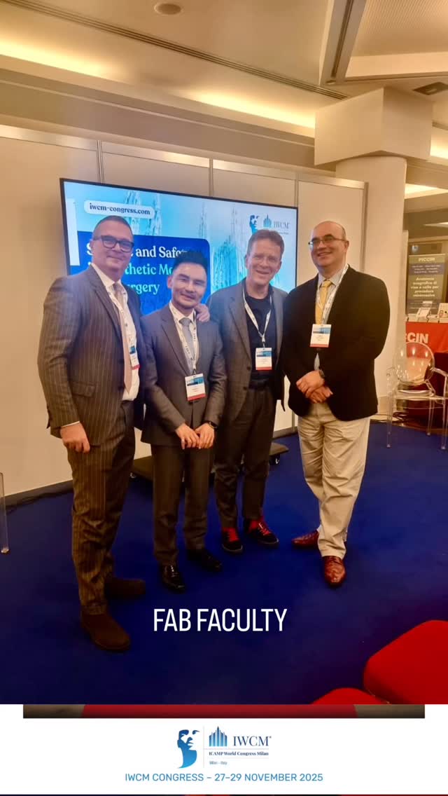 ✨ Honoured to present at the IWCM Congress in Milan, sharing updates in laser surgery and scar management with colleagues from around the world.
These meetings strengthen the expertise I bring back to my patients and to those who kindly refer to my practice.
None of this would be possible without the steadfast and unwavering support of my wife @elayneazzopardi especially right before a keynote speech 🥰
Info@skinsurgeon.eu
London and Malta
📲 🇲🇹 +356 99998877
📲🇬🇧 +44 7970696321
#IWCM2025 #LaserSurgery ScarRevision AestheticSurgery MedicalExcellence skinsurgeon