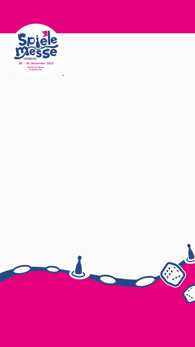 Tauche ein in die bunte Welt der analogen Spiele!
Vom 28. bis 30. November 2025 verwandelt sich die Hamburg Messe in ein riesiges Spiele-Paradies für die ganze Familie.
Egal ob Brettspiel, Kartenspiel, Rollenspiel oder Tabletop – auf der Spielemesse Hamburg findest du die neuesten Spielehits, beliebte Klassiker und spannende Geheimtipps. Probiere selbst aus, entdecke kreative Spielideen und erlebe die einzigartige Atmosphäre, wenn tausende Menschen gemeinsam spielen.
Die Spielemesse Hamburg bietet über 1.500 Spiele im Angebot auf den Ausstellungs- und Spielflächen, darunter auch die meisten Spiele namhafter Verlage.
Freu dich außerdem auf:
🧩 Große Ausstellungsflächen mit Verlagen & Händlern
🎭 Die Artist Area mit Illustrationen und kreativen Köpfen
🏆 Spannende Turniere & Wettbewerbe
🎤 Ein abwechslungsreiches Bühnenprogramm mit Talks & Workshops
👨👩👧👦 Spiele für alle Altersgruppen – von Kinderklassikern bis Expertenspielen
🌍 Das große Weltrekord-Event: Die längste LEGO® Kugelbahn der Welt!
Ob Familienausflug, Spieleabend mit Freund*innen oder Inspiration für deine Spielesammlung – hier ist für jeden etwas dabei.
#spielemessehamburg