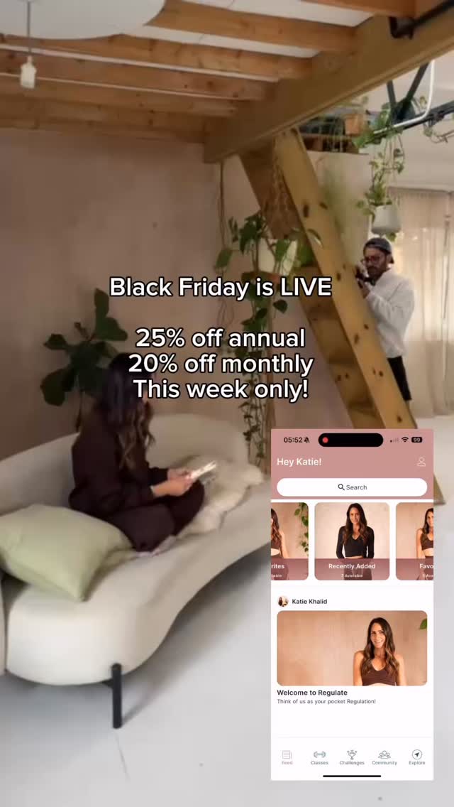 🚨 BLACK FRIDAY IS LIVE 🚨
For one week only:
✨ 25% off the annual membership
✨ 20% off your first month on monthly
If you’ve been wanting to feel stronger both mentally and physically, leaner, and more aligned & resilient… this is for you!
Link in bio use codes below, offer ends in 7 days 🤍
Annual code - RWBLACK25
Monthly code - RWBLACK20