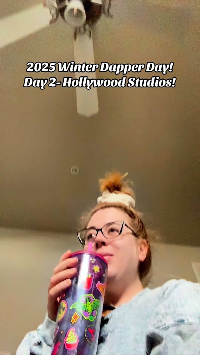 Finally posting the full outfit video!! Day 2 of Winter Dapper Day, before the rain storm. 😅 Thank you everyone for coming up and saying hi today! 🎄✨#dapperday #disneyworld #itfeelslikechristmas #getreadywithme #transition