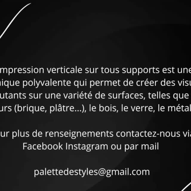 Et voilà, je vous présente notre dernière réalisation en impression murale, une belle fresque pour notre cliente qui en est extrêmement satisfaite. N'hésitez pas à nous contacter pour vos futurs projets.#impressionmurale #palettedestyles #decorationinterieure #creation #impressiongrandformat
