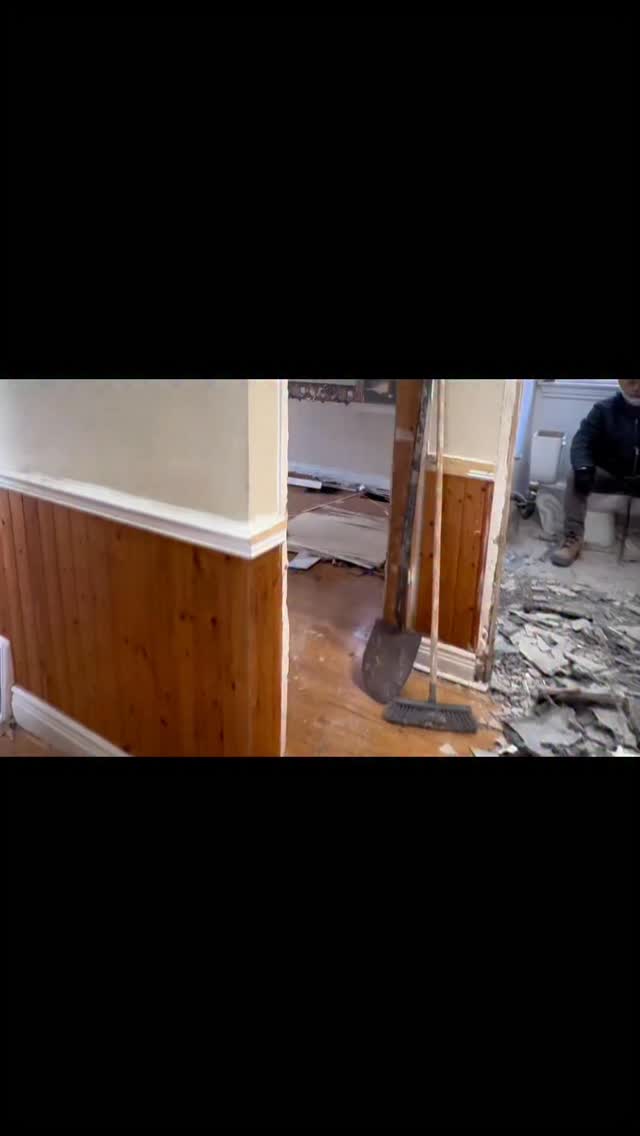 This renovation is just getting started. Come along for the full glow up. Hit follow to see every step 🔨✨📲