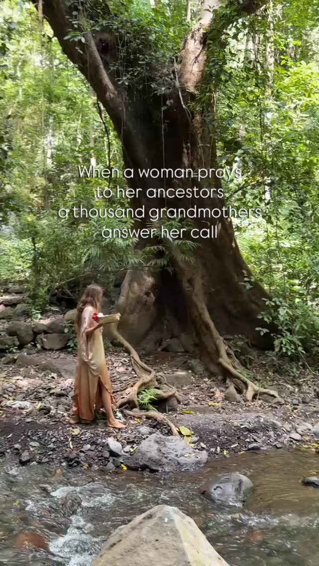 When a woman remembers her ancestors, she remembers who she is 🌀
Every prayer she whispers has traveled through centuries of women who walked before her, mothers, grandmothers, medicine women, warriors, lovers, keepers of the land. They are not gone. They live in her blood, her bones, her breath 🙌🏼
Pachamama listens when we return to the earth with bare feet and open hearts. She answers when we slow down, when we gather in circle, when we choose remembrance over forgetting.
The SheWolf Retreat in Bali is a homecoming to the land, to lineage, to the wild wisdom that has always lived within you. This is a space to be held by sisterhood, guided by ancestral memory, and nourished by the living earth.
The circle is almost complete.
Last spots are available.
If you feel the call, trust it 💫 your ancestors already have 🙌🏼
#shewolfretreats #sisterhood #healingjourney #womenretreat #baliretreat #wildwoman