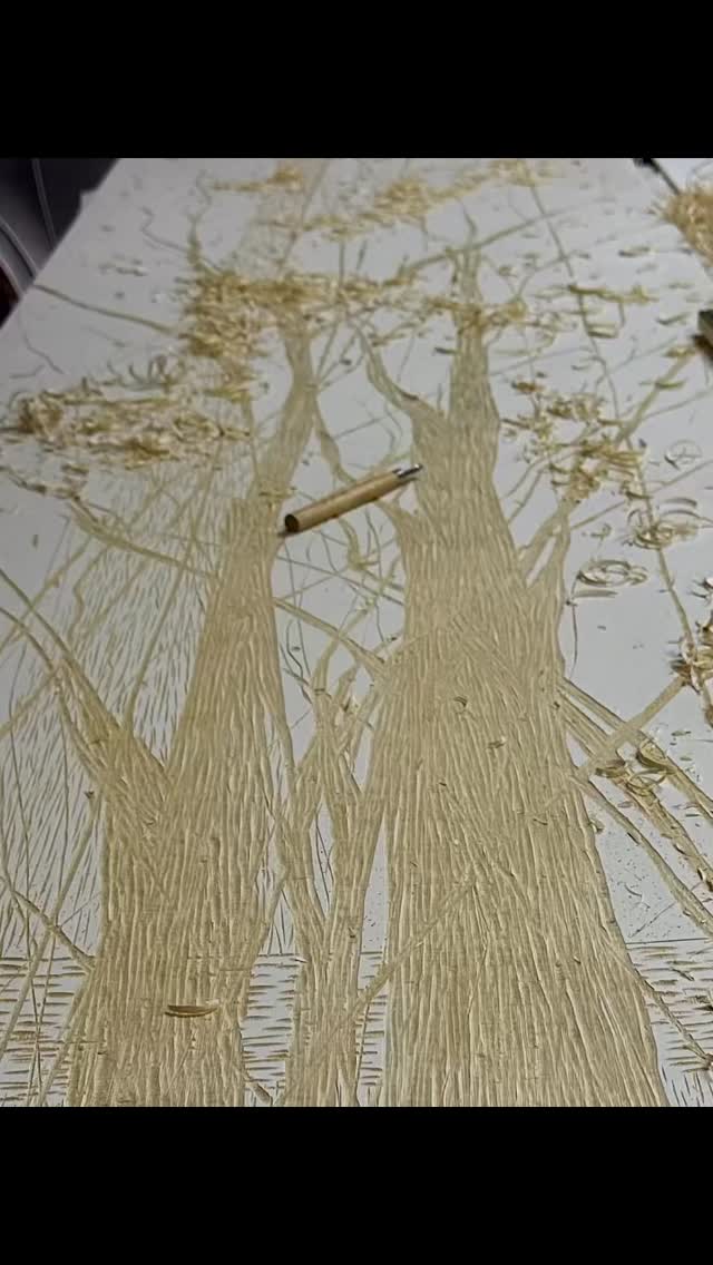 "Sotobosque "
Marcela Bernal
Xilografía /Caobilla
264 x .80 cm
2025
"El poder del tronco "
Gracias a todos quienes ayudaron que sea posible 🙌
Gracias infinitas Marcelo Mico #tallerdegraficalamarea #tallerlamarea