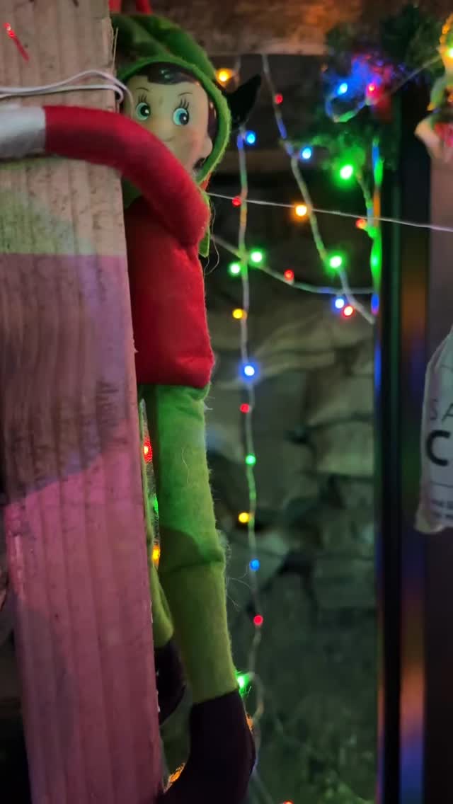 What are those Naughty Elves doing with our Sacks of Coal? #naughtyelves #chocolatehouse #sackofcoalforchristmas #sackofcoal