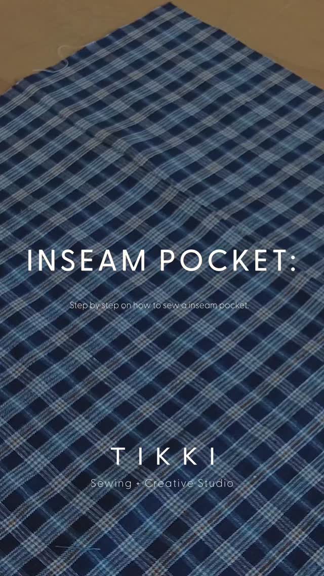 The Making of Inseam pockets. The traditional and industrial way. It's a bit more challenging to sew but it lays and looks better than other ways of sewing an inseam pocket.
#sewingstudio #learntosew #sewingskills