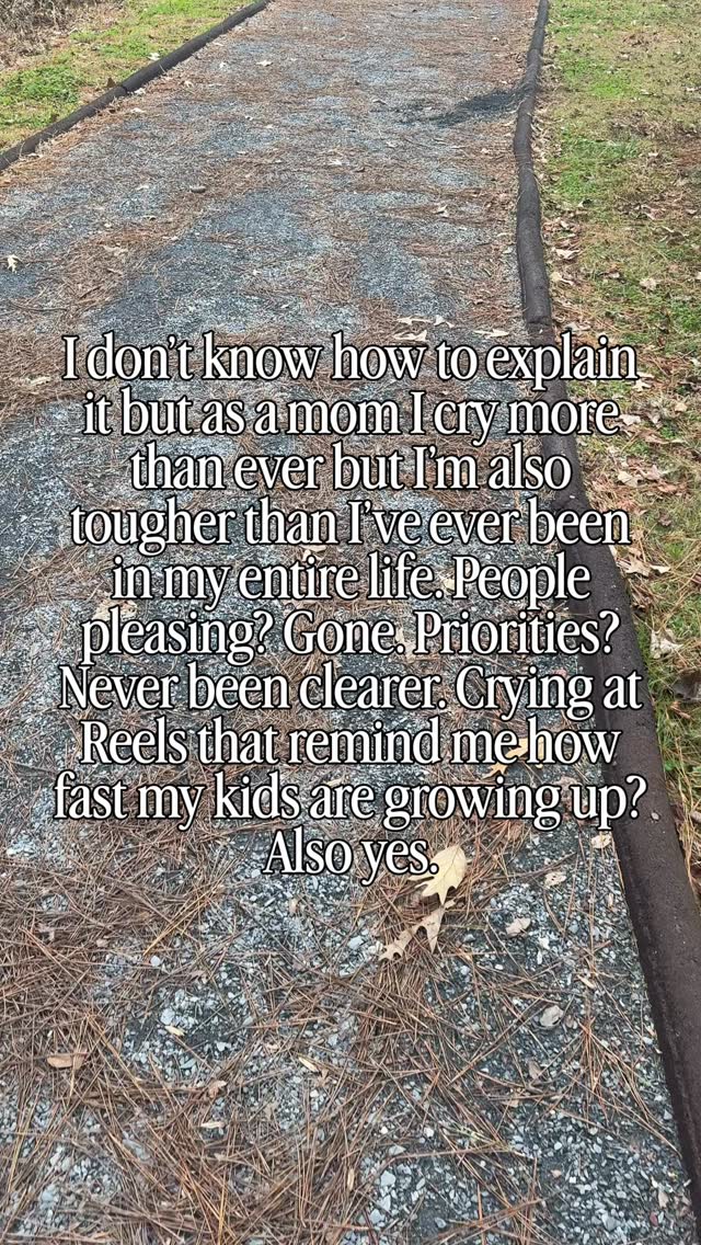I cry more now. Over everything. And somehow I’m also stronger than I’ve ever been. Motherhood didn’t make me weak, it stripped me down and rebuilt me. Softer. Louder. Braver. If you feel like you’re holding more and still standing, this is your sign you’re doing it right.
Follow along for honest motherhood, not the highlight reel 🫶
motherhood feels • crying in motherhood • postpartum emotions • becoming a mom • first time mom life • matrescence • motherhood changed me • emotional strength • soft but strong • resilient moms • stronger than ever • modern motherhood • millennial mom • honest motherhood • real mom life • moms supporting moms #trial