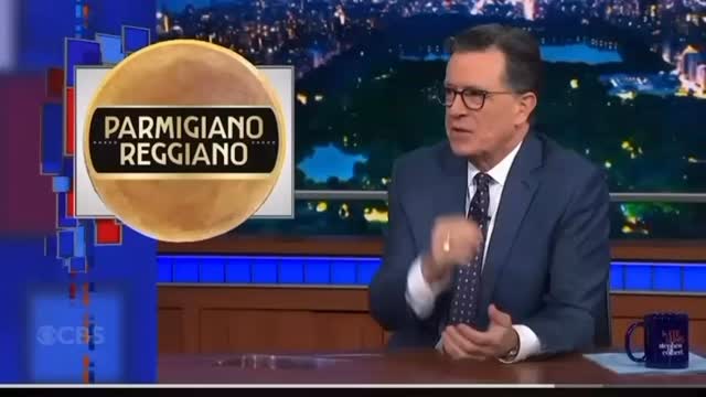 Mind The #Lateshow! 🇺🇸 What else? @parmigianoreggiano
.
.
#MindThePop #MediaRelation #DigitalAgency #Parma