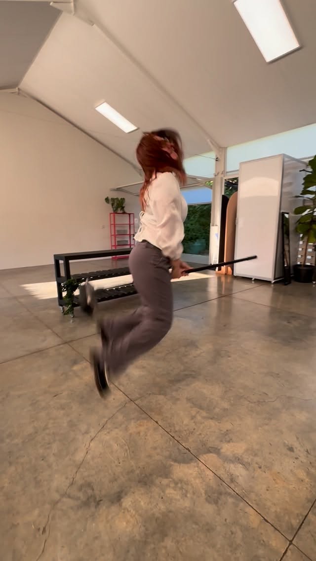 Okay so we did our best 😂 her jumping skills didn’t give us much to work with so better luck next time! 😅🤍