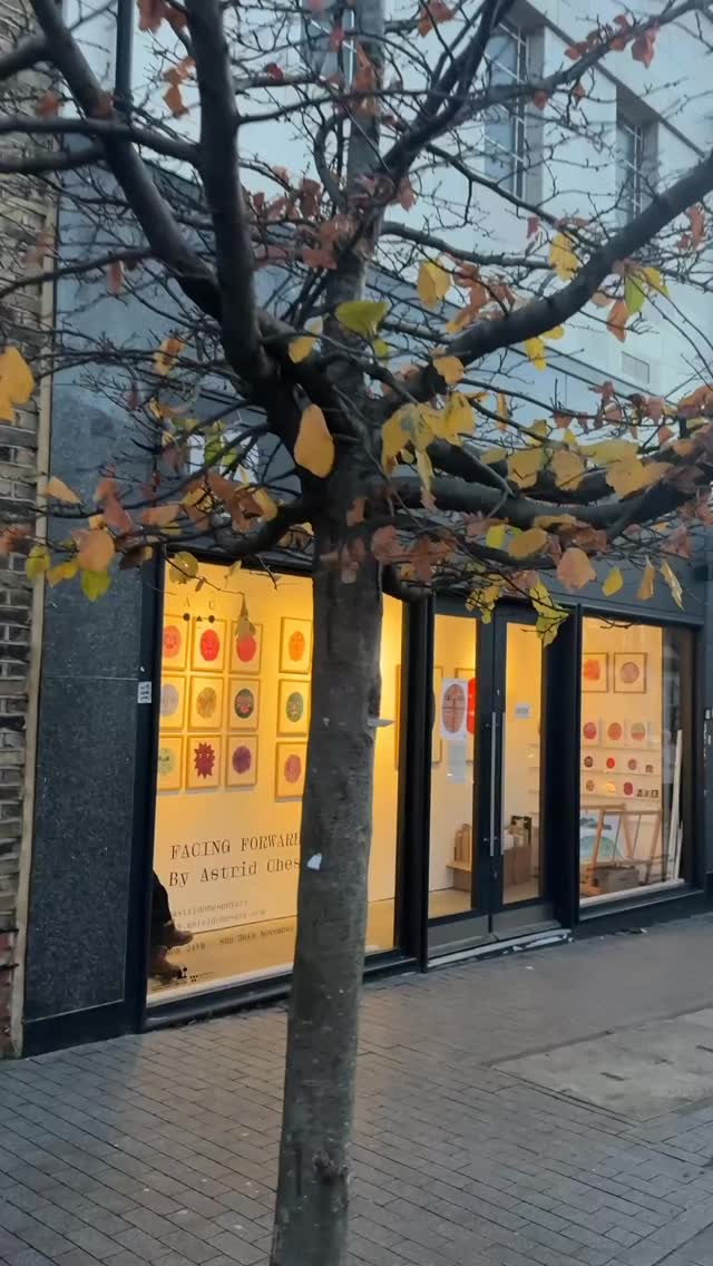 Astrid Chesney’s solo show is now open at @1bwindowgallery every day 12-6.30pm, until this Sunday 30th! She has wonderfully bold and quirky original artworks, prints, posters, postcards and a fabulous art book for sale! Perfect Christmas gifts by a local artist!