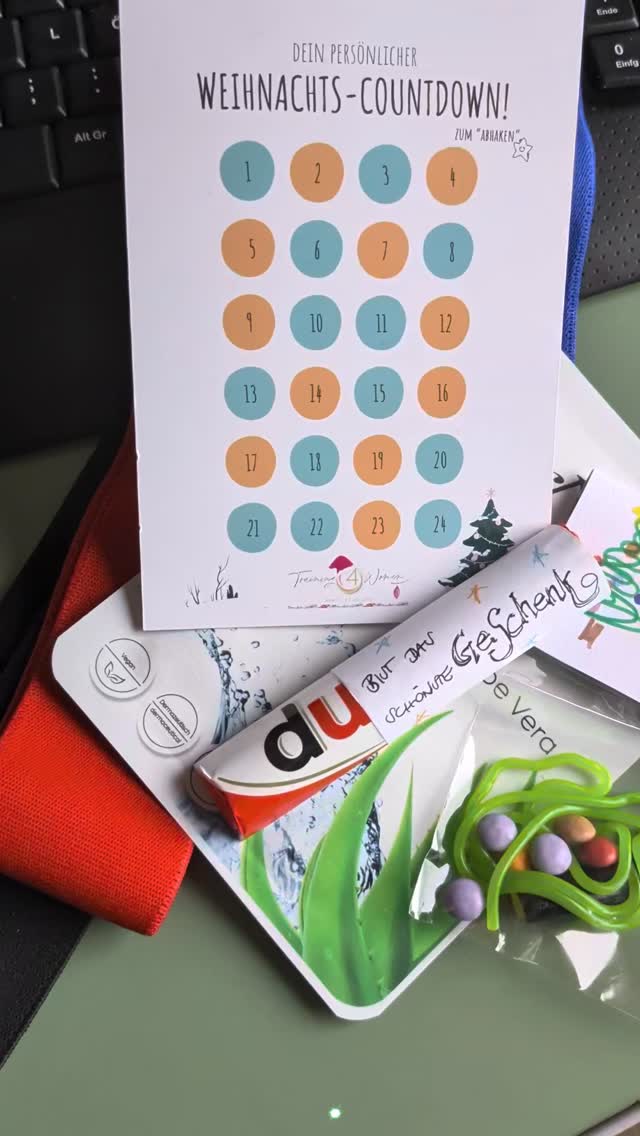 Ich freue mich riesig über den tollen Adventskalender von @training4women
#adventskalender