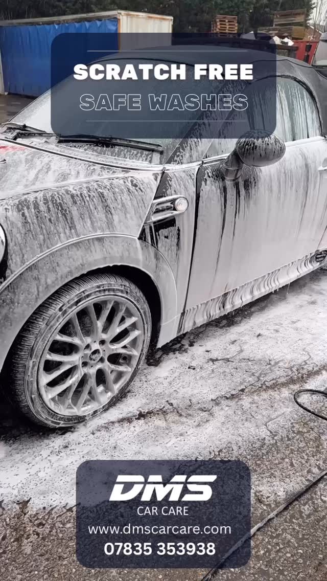 DMS Car Care are experts in safe vehicle cleaning that won’t scratch or deteriorate your vehicle’s surfaces. Let us clean and protect your pride and joy.
07835 353938
info@dmscarcare.com
#carwash #cardetailing #machinepolishing #ceramiccoating #paintcorrection #convertibleroofcleaning #minicooper