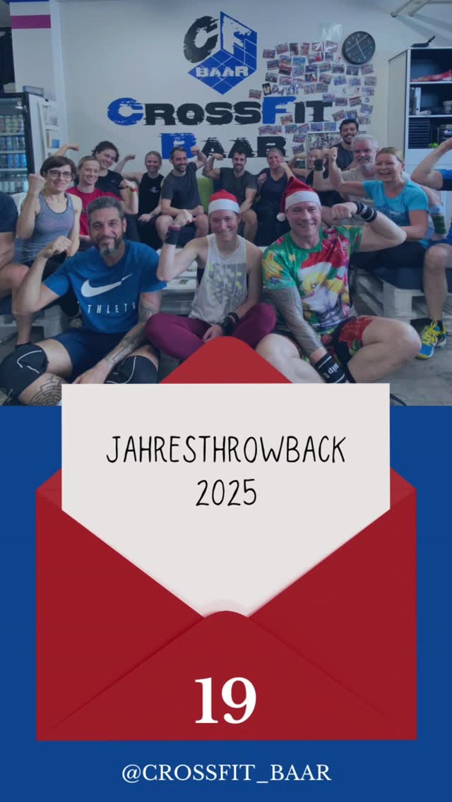 Ein Ausschnitt unseres Jahres in 40s🏋️
Wir sind unglaublich dankbar für alle schönen Momente, den Spass, das gemeinsame Schwitzen und sehr stolz auf all eure Erfolge.
Wir freuen uns auf ein tolles 2026 und was das alles bringen mag💪.
#crossfitbaar #crossfit #crossfitcommunity #togheter #kantonzug