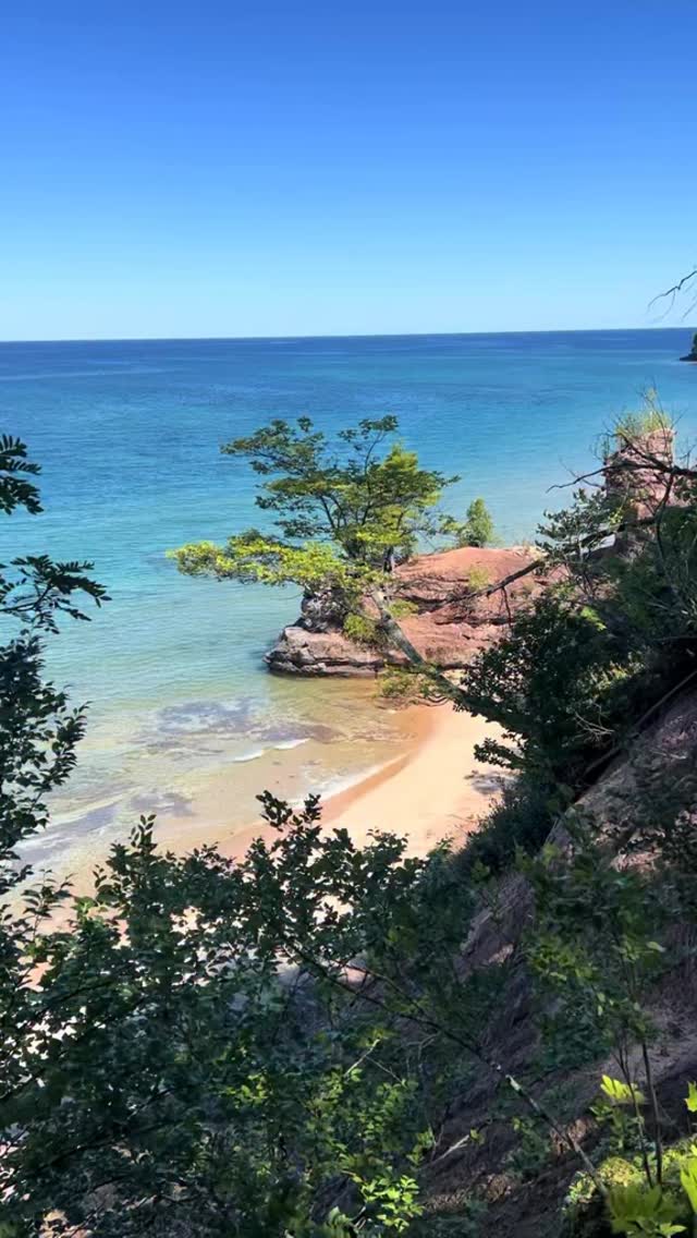 Grand Island — an introvert’s dream! Hike, bike, take it all in. On our trip we removed 25+ pieces of trash from the park closest to the ferry dock. Always be sure to leave no trace when visiting public land, especially those adjacent to water!