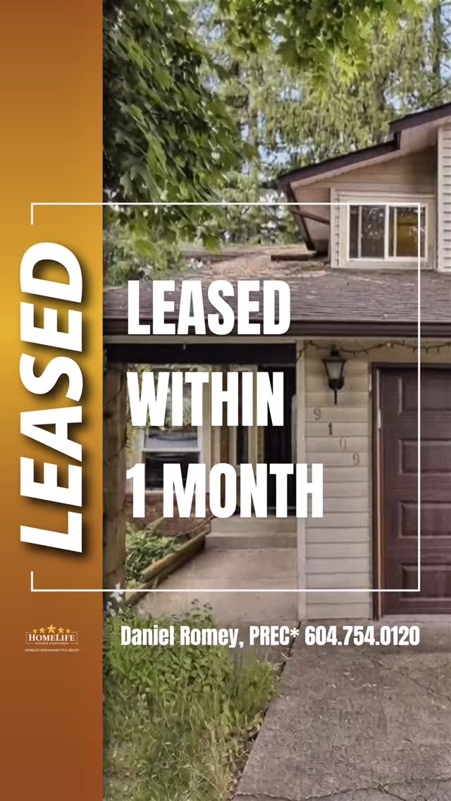 If you’re a homeowner who wants to hold, protect value, and secure great tenants without the stress —Daniel Romey is here to help. Your investment deserves the right care.
Leased by Urban Land Group:
Call Daniel Romey today!
604-754-0120
Homelife Benchmark Titus Realty
📹 Video by: @graceluzande
#PropertyInvestor #RentalPropertyCare #TenantPlacement #PassiveIncomeTips #ProtectYourValue